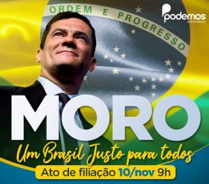 'Pronto para liderar esse projeto', diz Moro sobre candidatura à Presidência