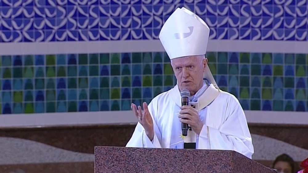 “Jesus, faça uma ‘forcinha’ para que a vacina das crianças chegue logo”, pede arcebispo de Aparecida em missa de Natal