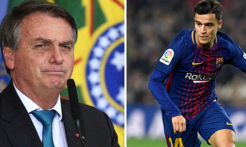 Jornal espanhol menciona ‘desastrosa política econômica’ de Bolsonaro ao noticiar possível volta de Phillippe Coutinho