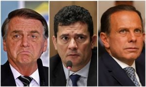 Doria, Moro e Bolsonaro são os mais rejeitados em SP, diz pesquisa