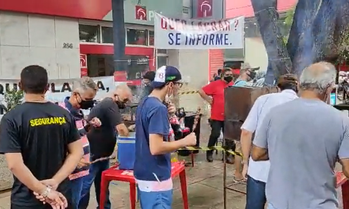 Protestos de pecuaristas defenderam o consumo de carne e acusaram o Bradesco de 'lacração'. Foto: Reprodução/Norte Agropecuária 