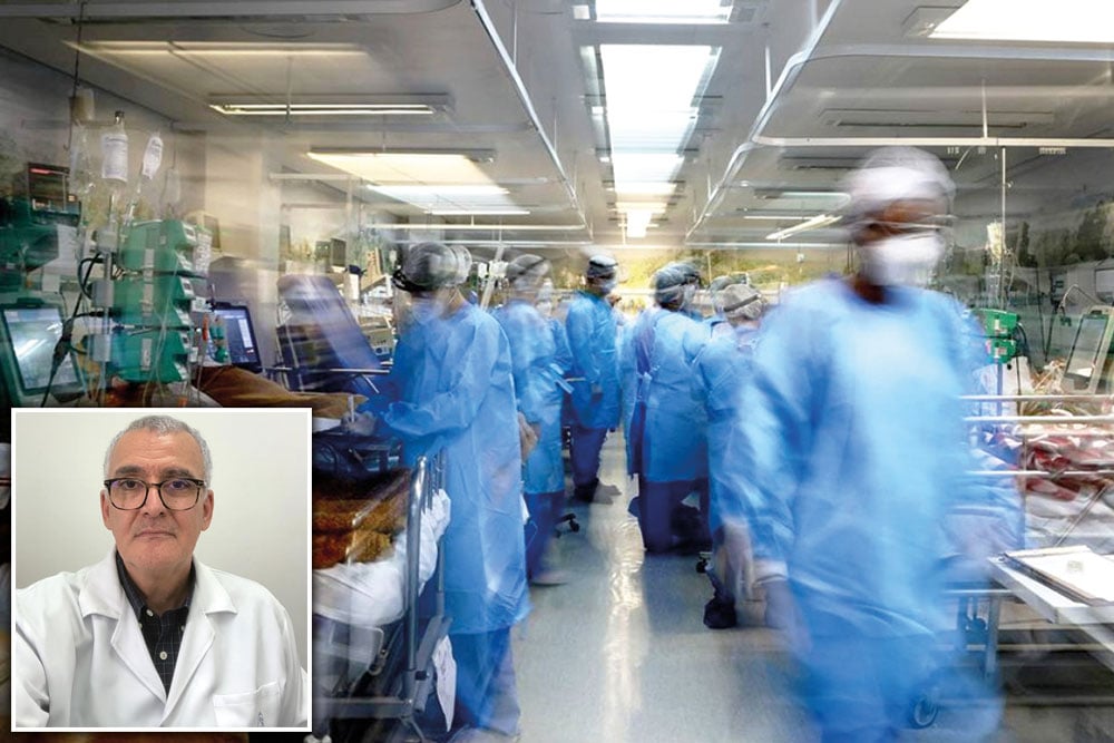 Os hospitais voltaram a lotar e faltam profissionais de saúde no atendimento, alerta Suleiman 