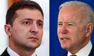 Presidente ucraniano convida Joe Biden a visitar Kiev 'nos próximos dias'