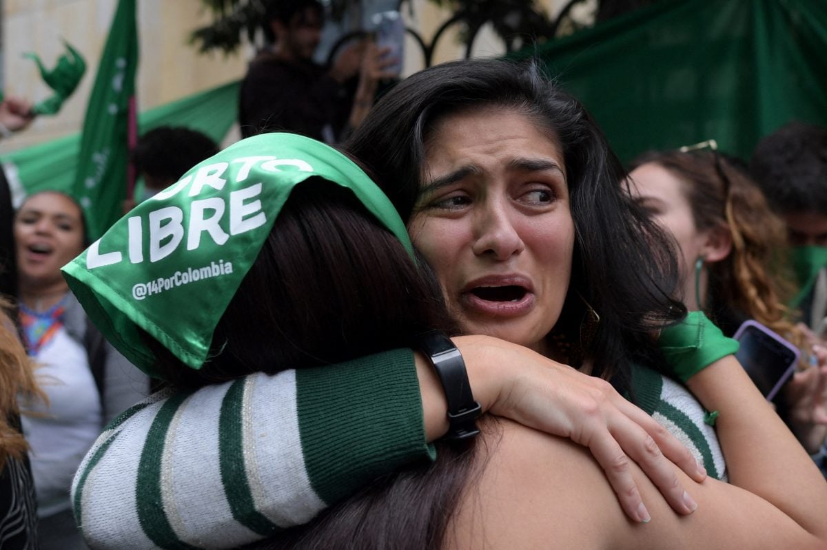 Colômbia descriminaliza o aborto nas primeiras 24 semanas de gravidez