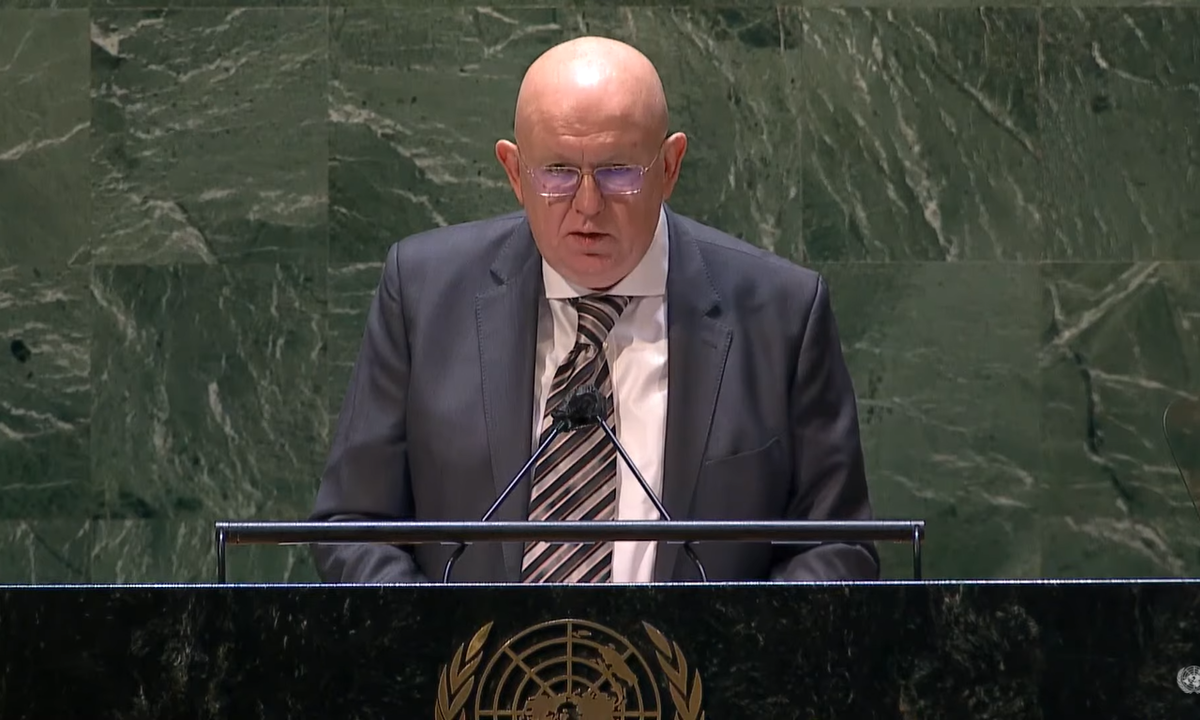 Ucrânia bombardeia os seus próprios cidadãos, diz Rússia na ONU