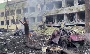 Hospital pediátrico bombardeado servia de base para nacionalistas ucranianos, diz Rússia