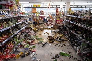Terremoto no Japão deixa um morto e 160 feridos