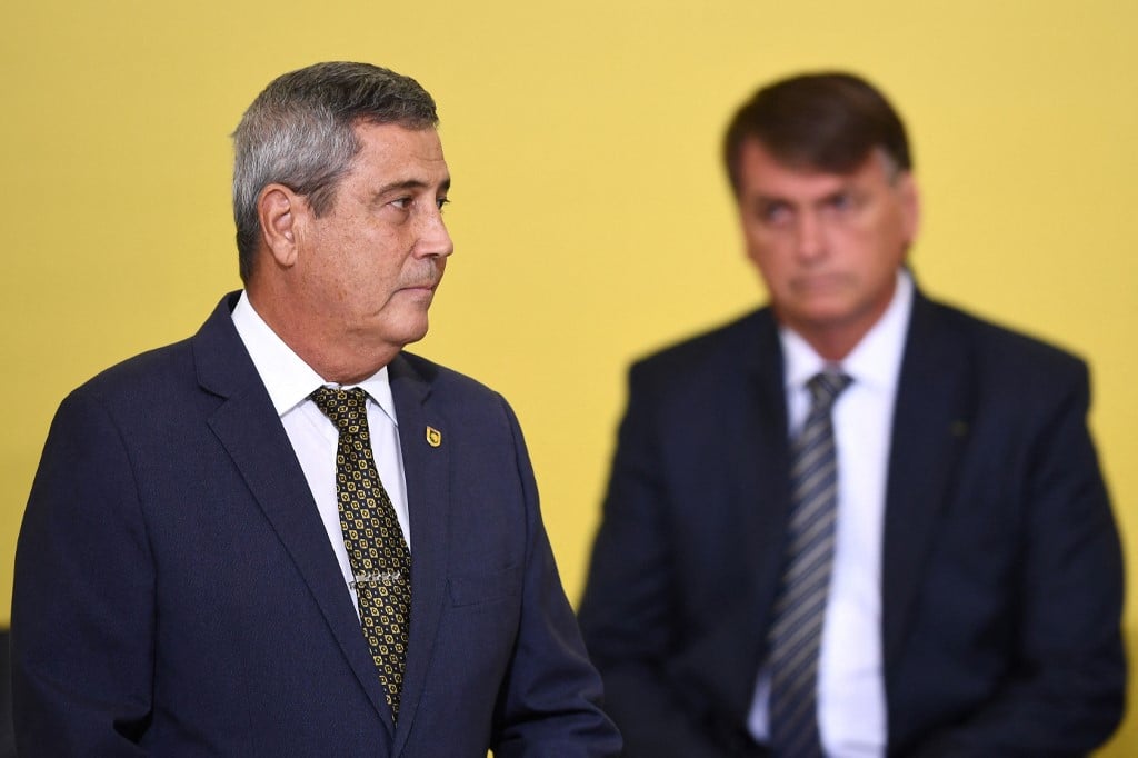 Braga Netto e Jair Bolsonaro.
Foto: EVARISTO SA / AFP 