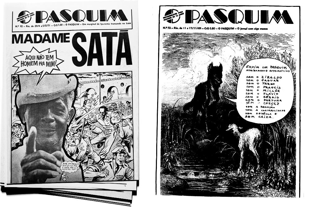 Livro revisita a trajetória d'O Pasquim