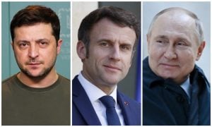 As conversas entre Macron, Putin e Zelensky em meio ao aumento da tensão na Ucrânia