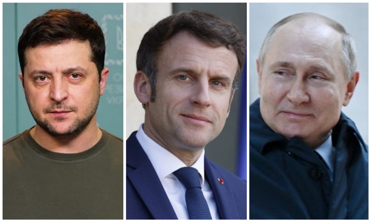 Macron e Putin voltam a conversar por telefone sobre Ucrânia