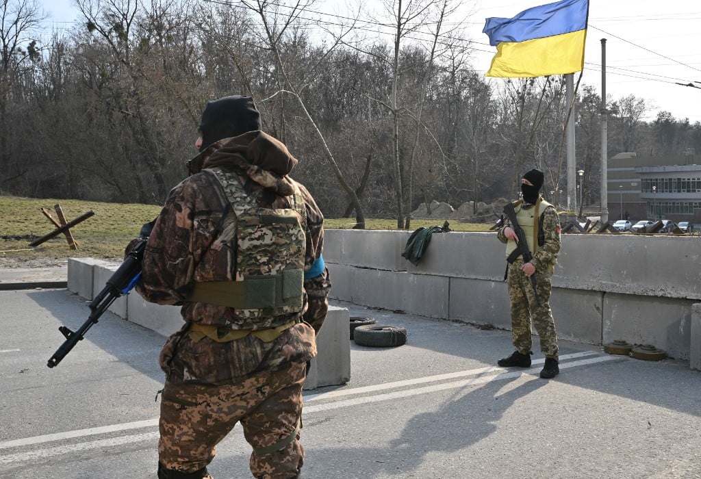 Soldados ucranianos.

Foto: Sergei SUPINSKY / AFP 