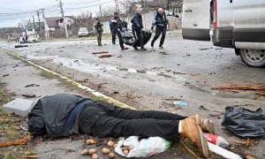 Zelensky acusa a Rússia de cometer genocídio na Ucrânia