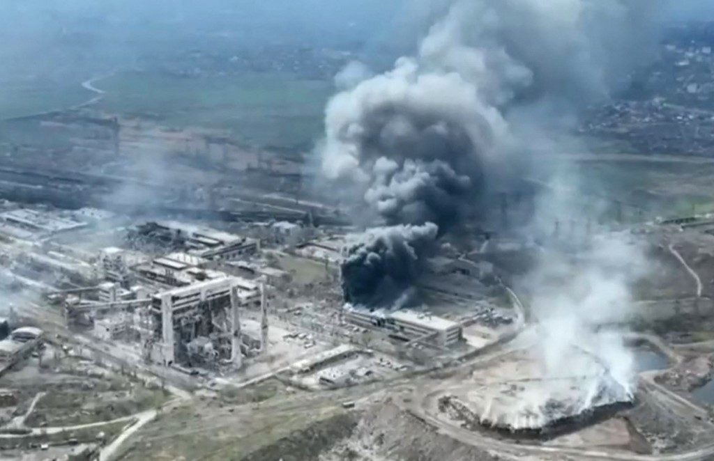 Ucrânia anuncia retirada de 100 civis da usina Azovstal, em Mariupol