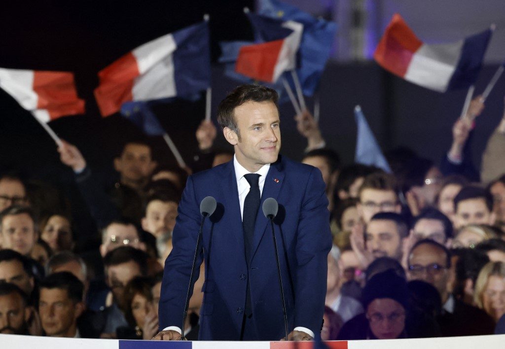 Macron enfrentará desafios de um país dividido após reeleição