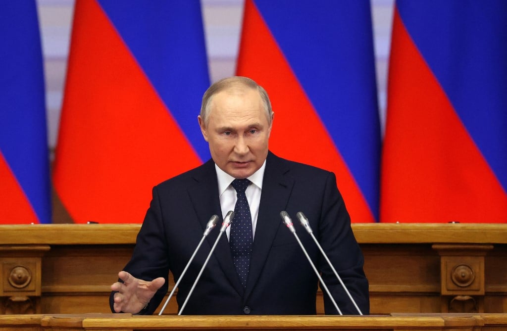 O presidente da Rússia, Vladimir Putin. Foto: Alexandr Demyanchuk/SPUTNIK/AFP 