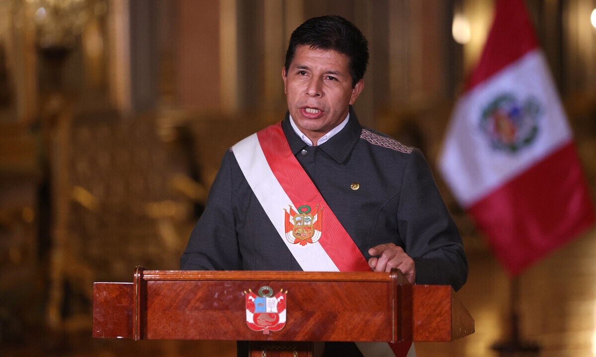 O presidente do Peru, Pedro Castillo. Foto: Presidencia Perú 