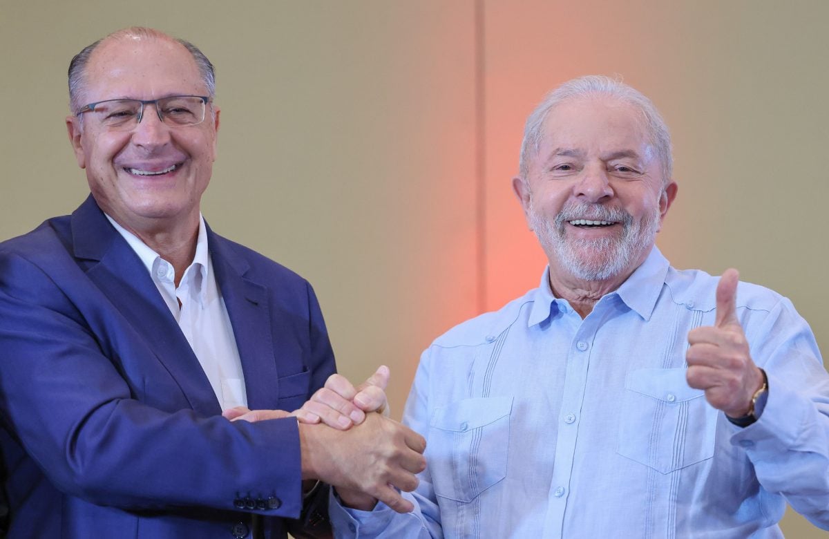Geraldo Alckmin é indicado pelo PSB a vice de Lula (PT). Foto: Ricardo Stuckert 