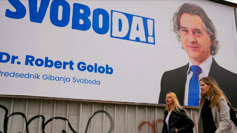 Robert Golob vence legislativas na Eslovênia e derrota candidato autoritário