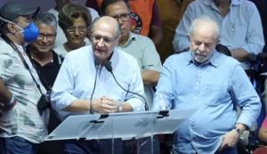 Alckmin: ‘A luta sindical deu ao Brasil o seu maior líder popular. Viva Lula’