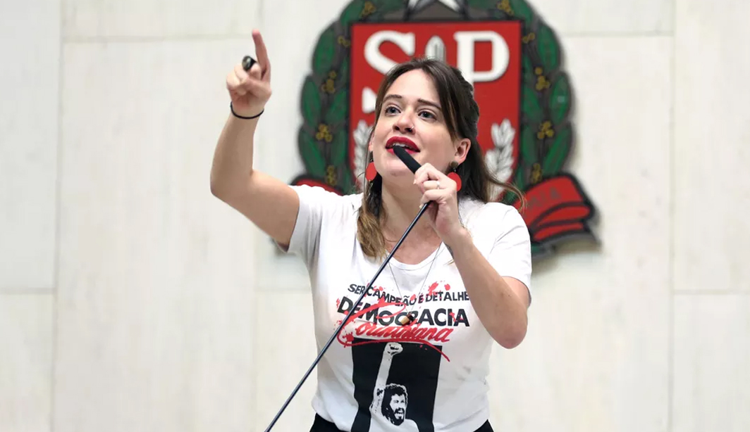 A deputada estadual paulista Isa Penna. Foto: Secom/Alesp 