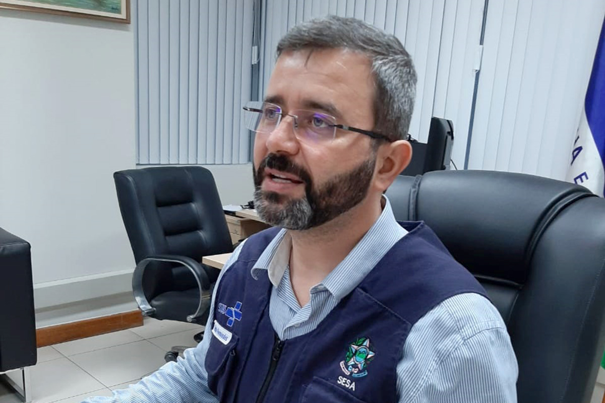 Nésio Fernandes de Medeiros Junior, secretário de Saúde do ES e novo presidente do Conass.

Foto: Assessoria da Sesa 