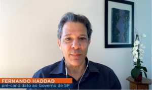 O principal desafio para o PT eleger o governador em SP, segundo Haddad