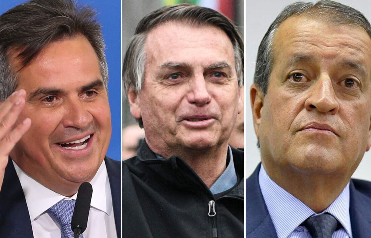 Ciro Nogueira, Bolsonaro e Valdemar 