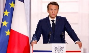 Presidente francês Macron toma posse para um segundo mandato