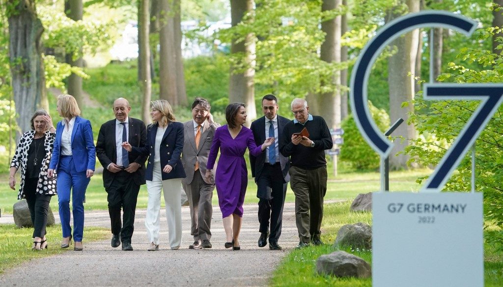 G7 expressa união para apoiar a Ucrânia “até a vitória”