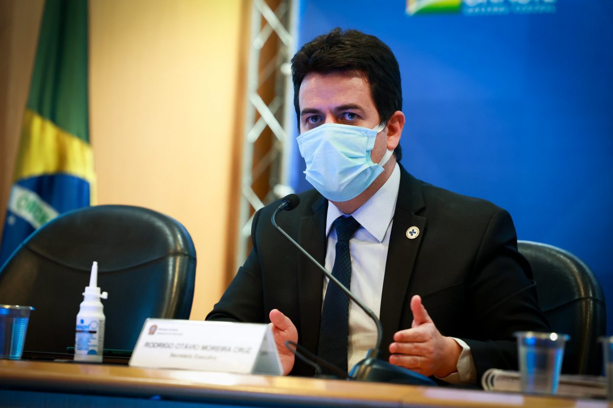 O ex-secretário executivo do Ministério da Saúde, Rodrigo Cruz.

Foto: Walterson Rosa/MS 