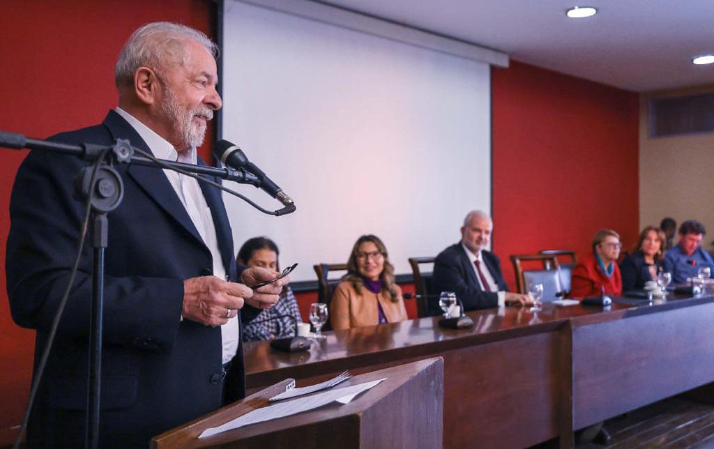 O ex-presidente Lula em Juiz de Fora (MG), em 11 de maio. Foto: Ricardo Stuckert 