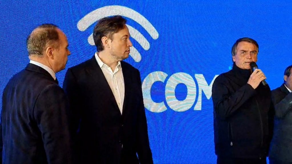 Bolsonaro chama Musk de ‘mito da liberdade’ e diz que bilionário ajudará a mostrar ‘verdade’ sobre Amazônia