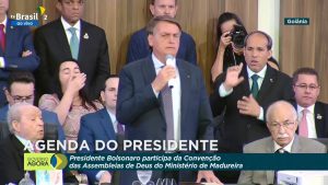 ‘A minha caneta pode vir para o bem e para o mal’, diz Bolsonaro