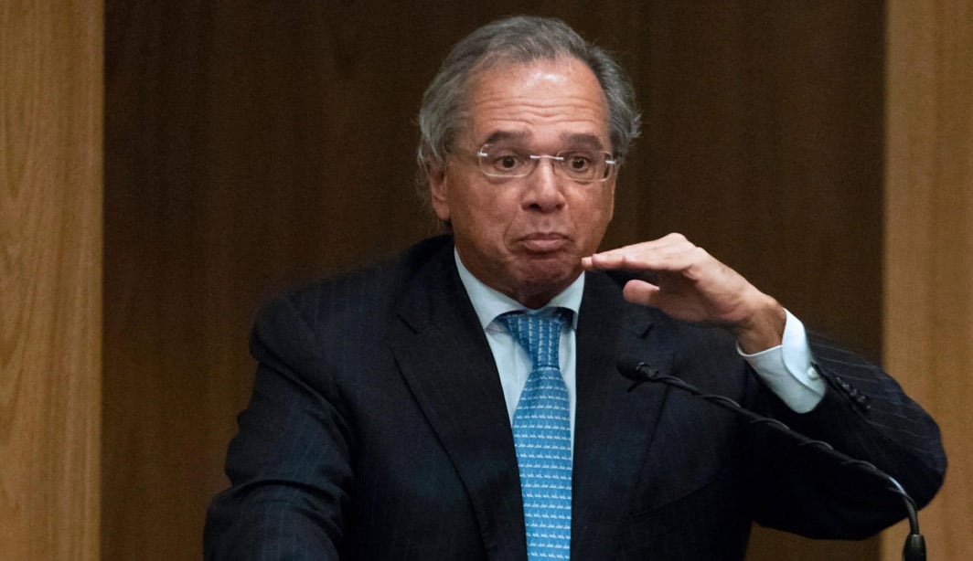 O ministro da Economia, Paulo Guedes. Foto: Sergio Lima/AFP 