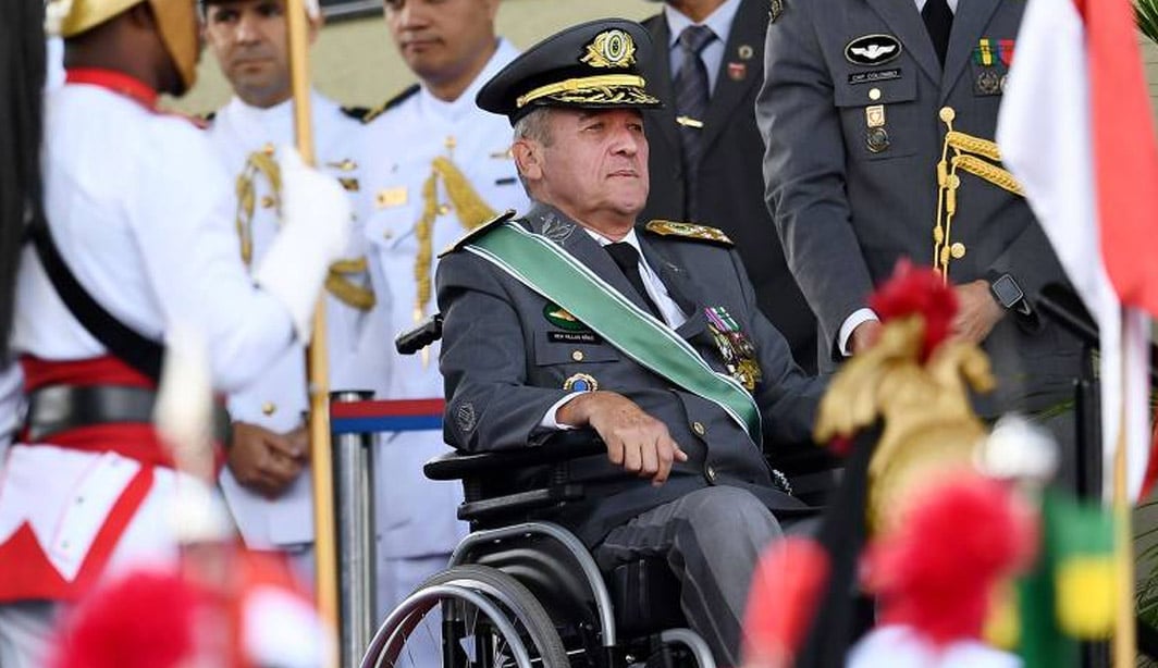 O general Eduardo Villas Bôas, ex-comandante do Exército. Foto: Evaristo Sá/AFP 