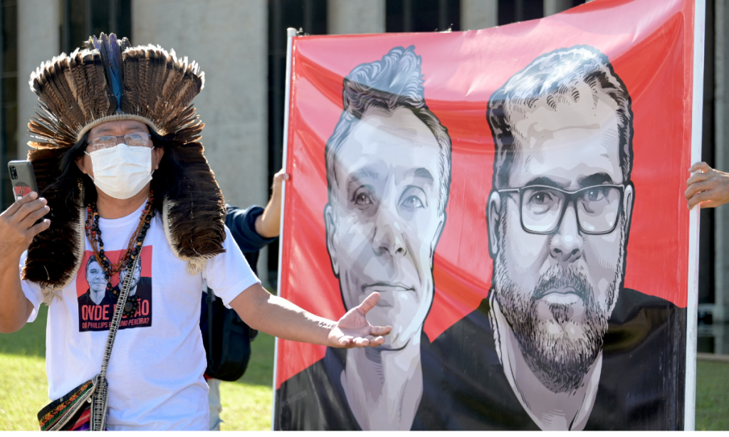 49% acreditam que Bolsonaro não fez tudo o que estava a seu alcance no caso Dom e Bruno