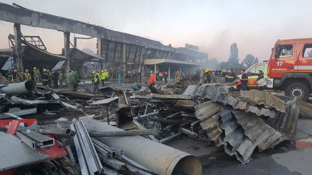 Ataque contra shopping na Ucrânia deixa 13 mortos e mais de 40 feridos