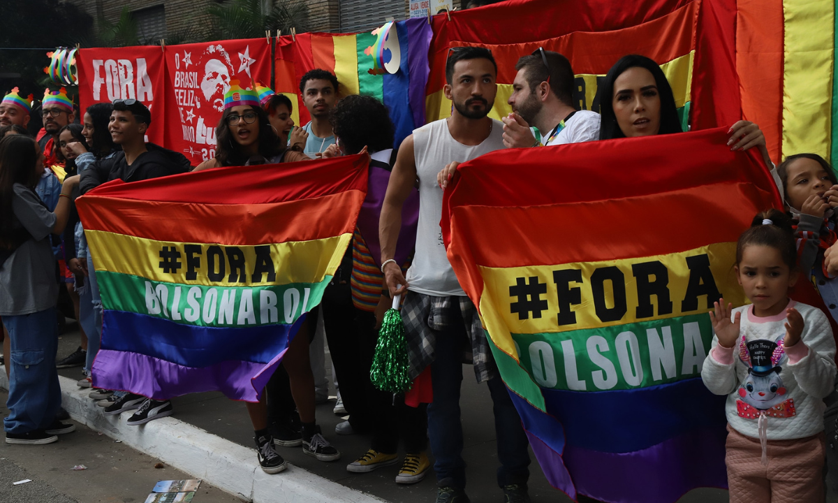 26ª Edição da Parada LGBT+. Foto: Roberto Parizotti 