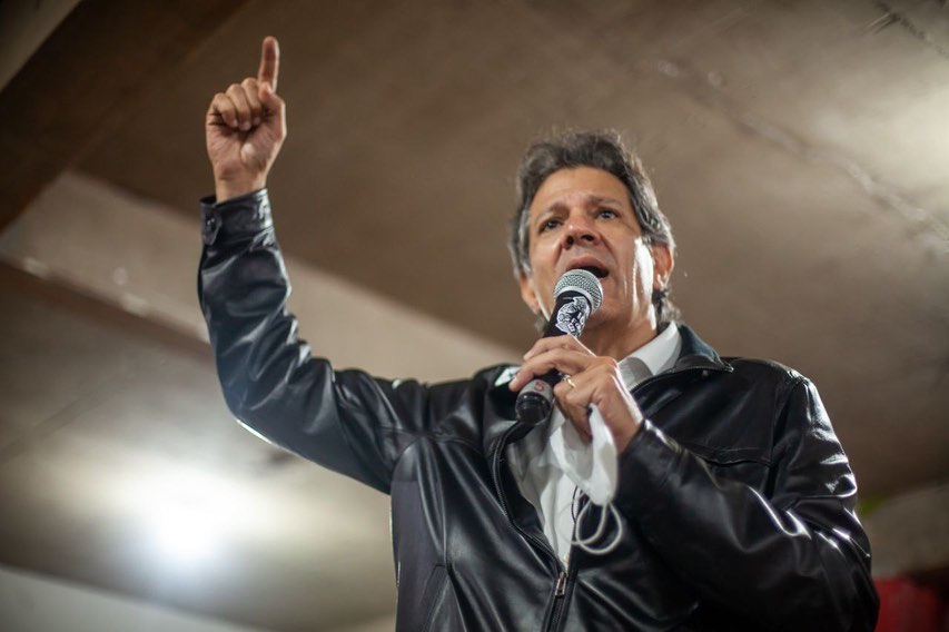 Haddad tem 27% das intenções de voto e lidera disputa pelo governo de SP, diz Exame/Ideia