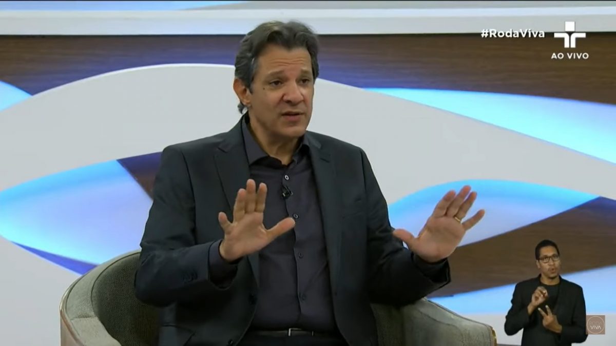 ‘O adversário provável é o Tarcísio de Freitas’, diz Haddad sobre segundo turno em SP