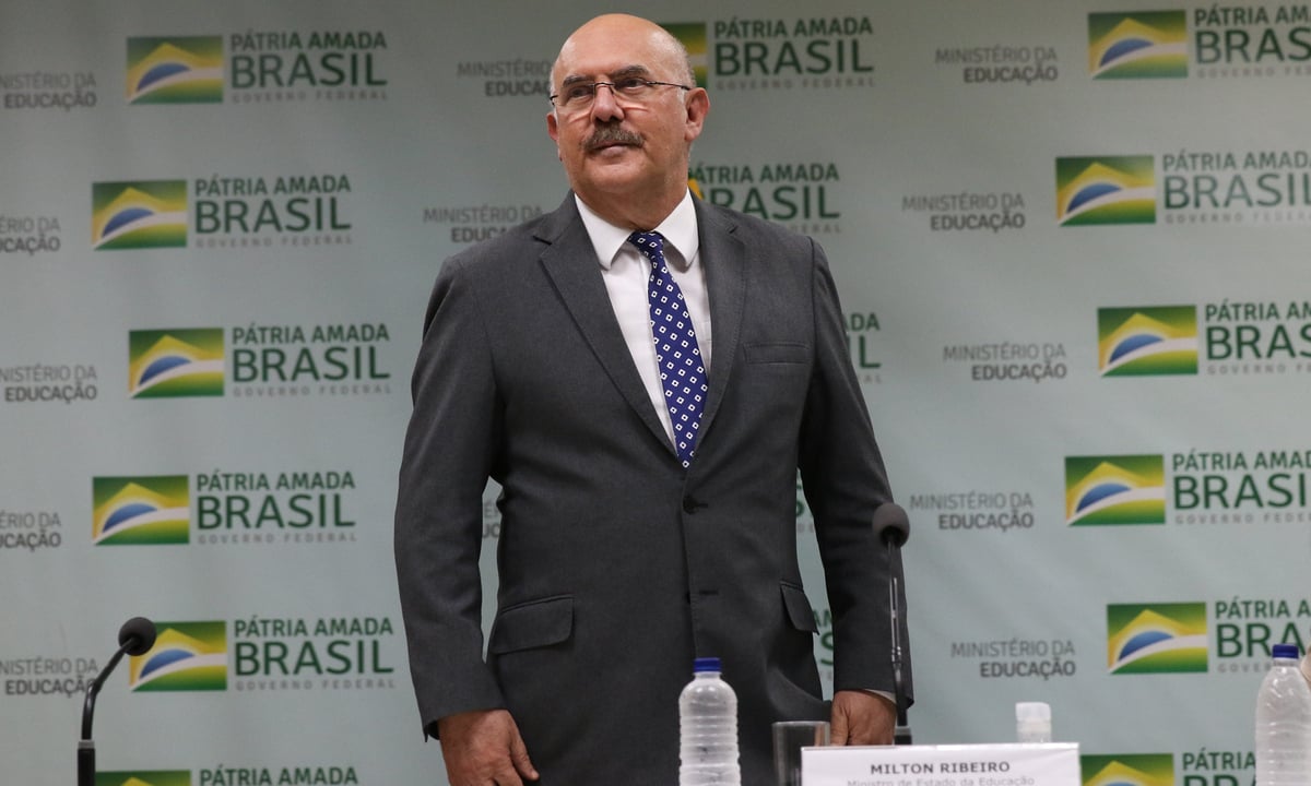 Milton Ribeiro, ex-ministro da Educação. Foto: Fabio Rodrigues-Pozzebom/Agência Brasil 