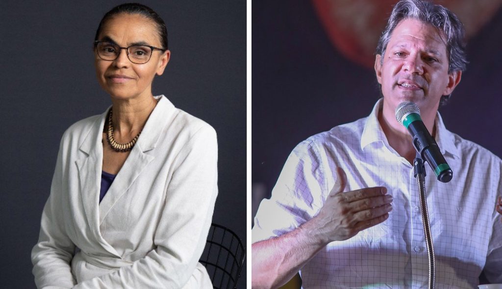Haddad confirma que Marina não será sua vice na disputa pelo governo de SP