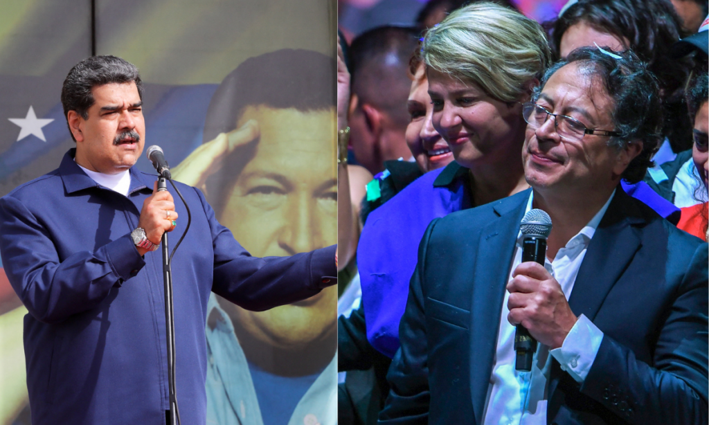 Maduro e Petro conversam para normalizar fronteira entre Colômbia e Venezuela
