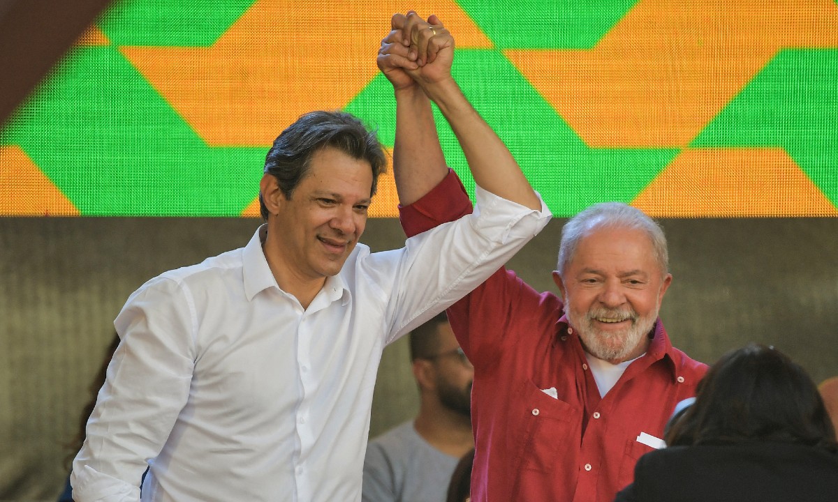 Real Time Big Data: Haddad lidera com 34% das intenções de voto, Tarcísio tem 20%