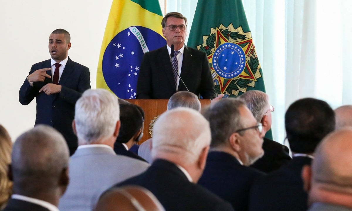 Foto: CLAUBER CAETANO / Brazilian Presidency / AFP

 