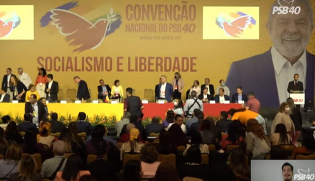 PSB oficializa apoio a Lula e confirma Alckmin como candidato a vice-presidente