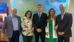 Bolsonaro define palanque no DF e sela aliança com José Arruda, Ibaneis Rocha e Flávia Arruda