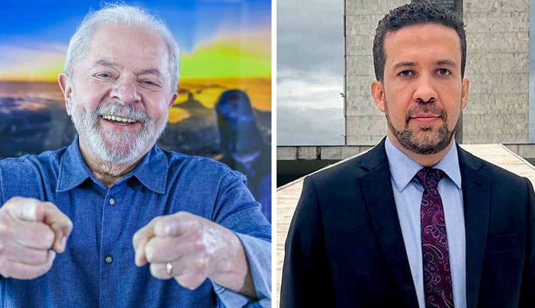 Lula e André Janones. Fotos: Ricardo Stuckert e Reprodução/Redes Sociais 