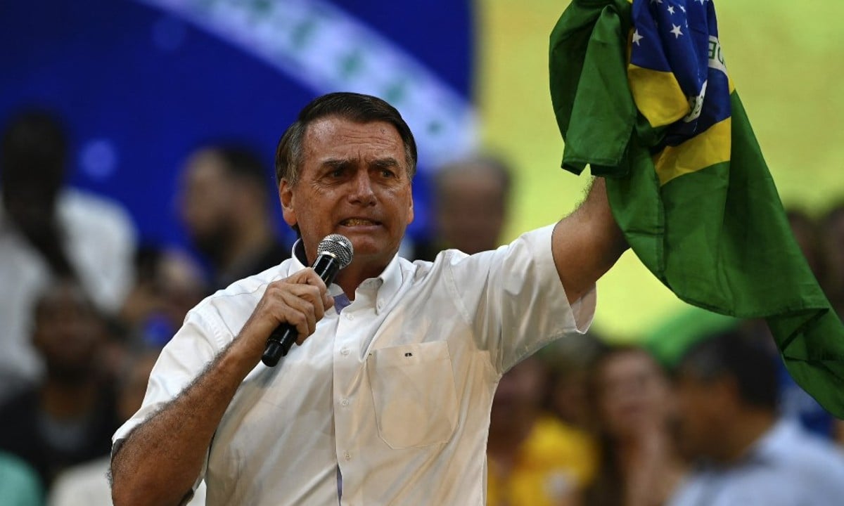O presidente Jair Bolsonaro (PL). Foto: Mauro Pimentel/AFP 